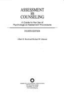 Cover of: Assessment in Counseling by Albert B. Hood, Albert B. Hood, Richard W. Johnson