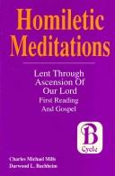 Cover of: Homiletic meditations.