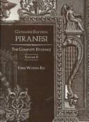 Cover of: Piranesi: The Complete Etchings