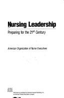 Cover of: Nursing leadership | 
