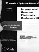Cover of: International quantum electronics conference (IQEC) | Conference on Lasers and Electro-Optics