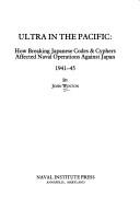 Cover of: Ultra in the Pacific by John Winton