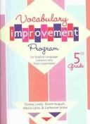 Cover of: Vocabulary improvement program for English language learners and their classmates.