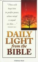 Cover of: Daily Light from the Bible