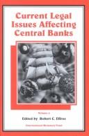 Cover of: Current legal issues affecting central banks