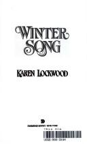 Cover of: Winter Song (Homespun) by Karen Lockwood