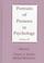 Cover of: Portraits of Pioneers in Psychology (Portraits of Pioneers in Psychology (Paperback APA))