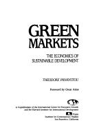 Cover of: Green Markets | Todor Panayotov