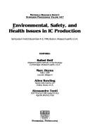 Cover of: Environmental, safety, and health issues in IC production: symposium held December 4-5, 1996, Boston, Massachusetts, U.S.A.