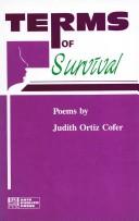 Cover of: Terms of Survival by Judith Ortiz Cofer