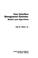 Cover of: User interface management systems