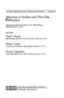 Cover of: Advances in Surface and Thin Film Diffraction: Symposium Held November 27-29, 1990, Boston, Massachusetts, U.S.A. (Materials Research Society Symposium Proceedings)