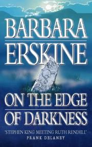 Cover of: On the Edge of Darkness by Barbara Erskine