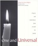 Cover of: One and Universal: Prayers and Meditations from Around the World