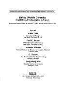 Cover of: Silicon Nitride Ceramics: Scientific and Technological Advances : Symposium Held November 30-December 3, 1992, Boston, Massachusetts, U.S.A. (Materials Research Society Symposium Proceedings)