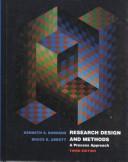 Cover of: Research design and methods by Kenneth S. Bordens, Bruce Barrington Abbott, Kenneth S. Bordens