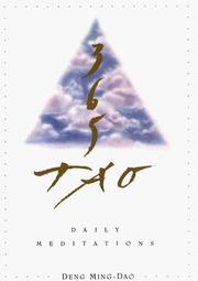 Cover of: 365 Tao by Deng, Ming-Dao.