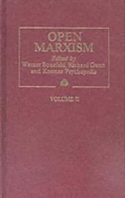 Cover of: Open Marxism Volume 2 by 