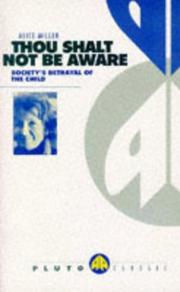 Cover of: Thou Shalt Not Be Aware by 