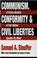 Cover of: Communism, Conformity and Liberties