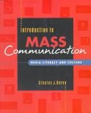 Cover of: Introduction to mass communication by Stanley J. Baran, Stanley J. Baran