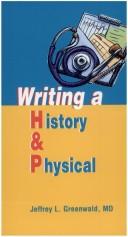 Cover of: Writing a History and Physical