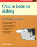 Cover of: Creative decision making by H. B. Gelatt