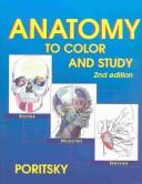 Cover of: Anatomy to Color and Study