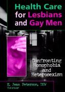 Cover of: Health Care for Lesbians and Gay Men by K. Jean Peterson