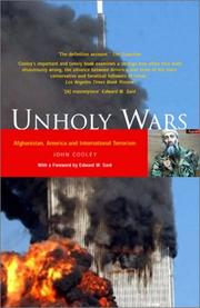 Cover of: Unholy wars: Afghanistan, America, and international terrorism
