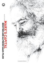 Cover of: Marx's Capital Fourth Edition by Ben Fine, Alfredo Saad-Filho