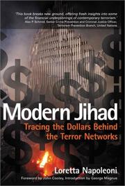 Cover of: MODERN JIHAD: TRACING THE DOLLARS BEHIND THE TERROR NETWORKS.