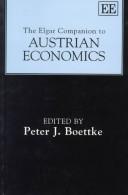 Cover of: The Elgar Companion to Austrian Economics