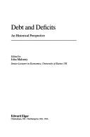 Cover of: Debt and deficits: an historical perspective