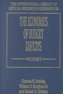 Cover of: The Economics of Budget Deficits (The International Library of Critical Writings in Economics)