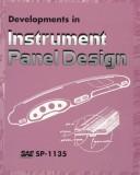 Cover of: Developments in Instrument Panel Design by Society of Automotive Engineers