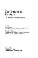 Cover of: The European rupture by Mary Kaldor