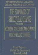 Cover of: The economics of structural change