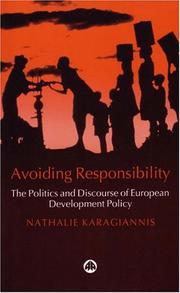 Cover of: Avoiding Responsibility by Nathalie Karagiannis
