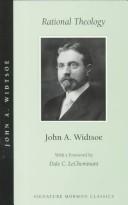 Rational theology by Widtsoe, John Andreas