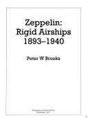 Cover of: Zeppelin by Peter M. Brooks