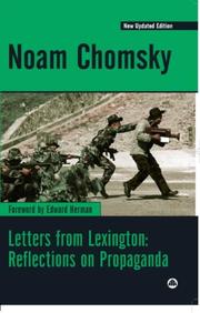 Cover of: Letters from Lexington by Noam Chomsky, Noam Chomsky