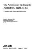 Cover of: Agricultural risk, insurance and income: a study of the impact and design of India's Comprehensive Crop Insurance Scheme