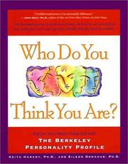 Cover of: Who Do You Think Your Are? by Keith Harary, Eileen, Ph.D. Donahue