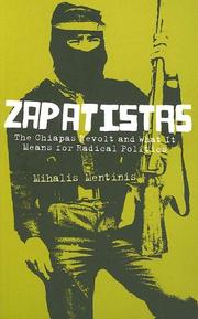 Cover of: Zapatistas by Mihalis Mentinis