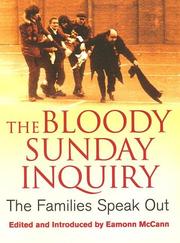 Cover of: The Bloody Sunday Inquiry by Eamonn McCann