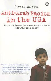Cover of: Anti-Arab Racism in the USA: Where it Comes From and What it Means for Politics Today