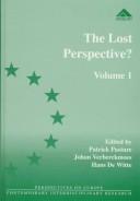 Cover of: The lost perspective? by edited by Patrick Pasture, Johan Verberckmoes, Hans de Witte.