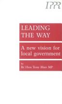 Cover of: Leading the Way by Tony Blair
