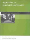 Cover of: Approaches to community governance: models for mixed tenure communities